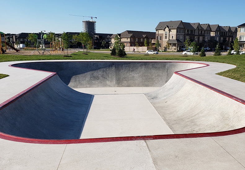 William Rose Park skateboarding facilities