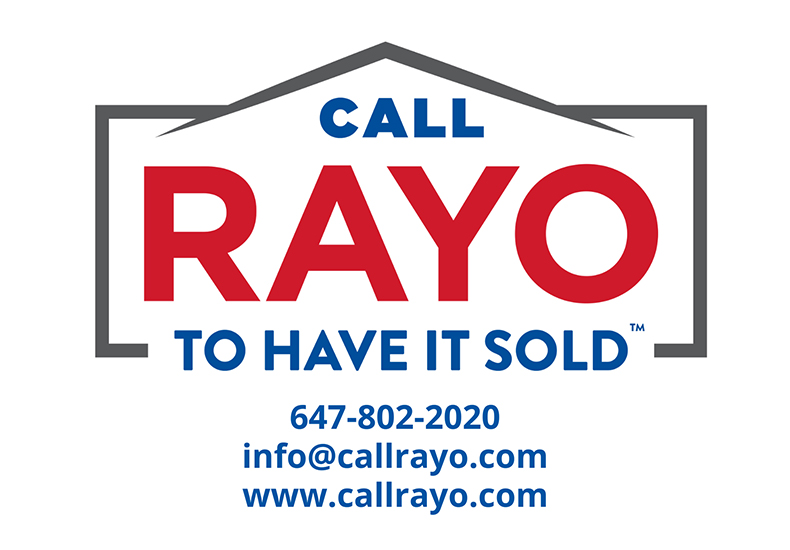 Call Rayo to have it sold - 647-802-2020 - info@callrayo.com - www.callrayo.com