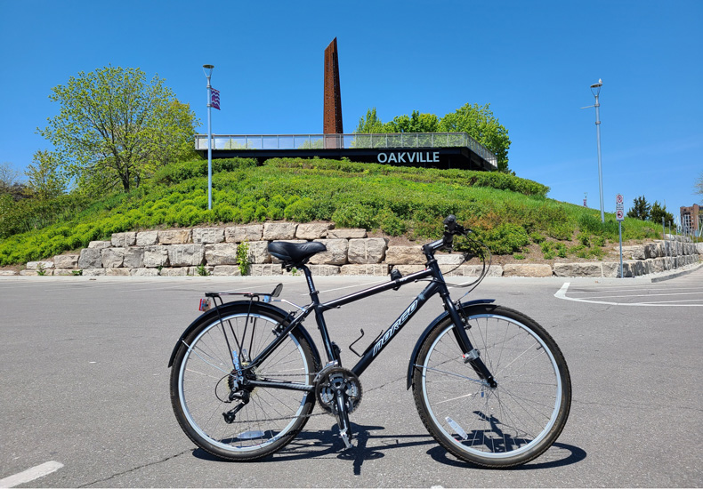 A bicycle at Tannery Park