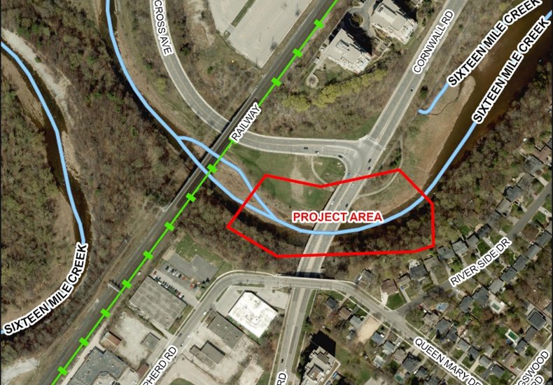 Hogs Back Park project area