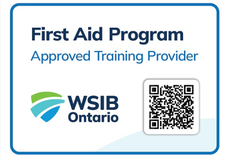 WSIB Ontario - First Aid Program Approved Training Provider