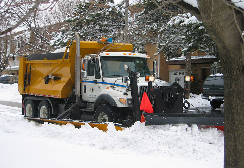 Snow plow of the road Video/Image