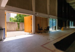 Centennial Pool - Swing doors and windows in pool area. Photo credit: Adam Pulicicchio Photography Centennial Pool - Swing doors and windows in pool area. Photo credit: Adam Pulicicchio Photography