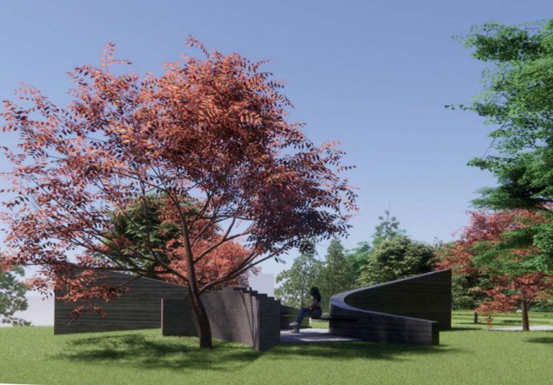Burnet Park 3 Artist's rendering of Burnet Park.