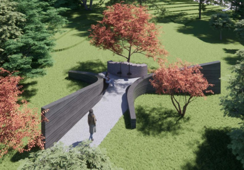 Burnet Park 1 Artist's rendering of Burnet Park.