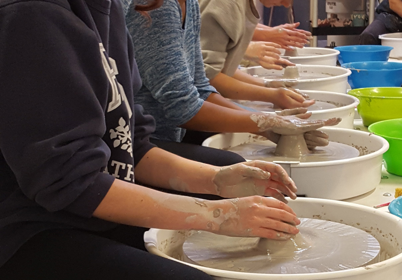 QEPCCC Program: Clay Wheel Throwing