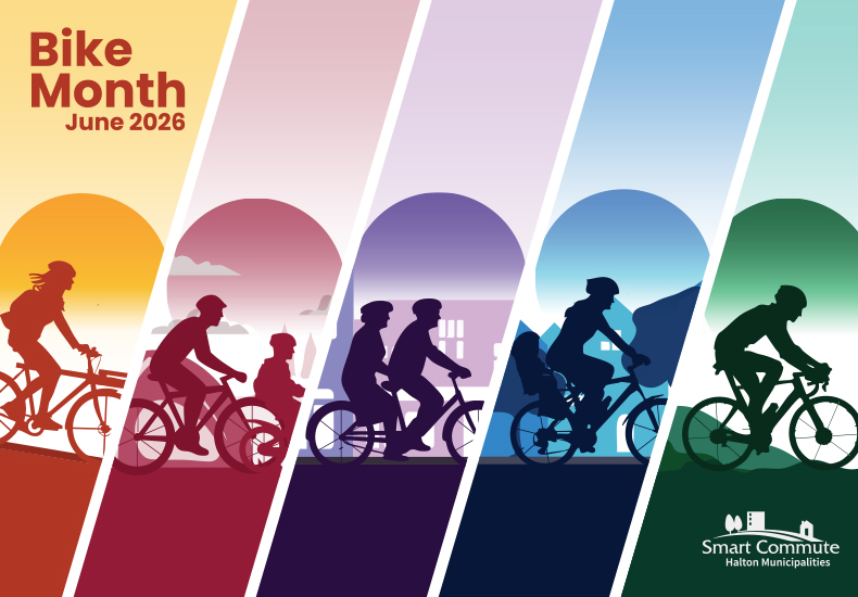 Promotional graphic for Bike Month