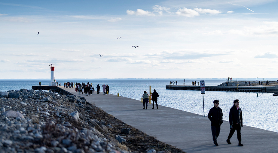 Coronation Park Pier on Family Day